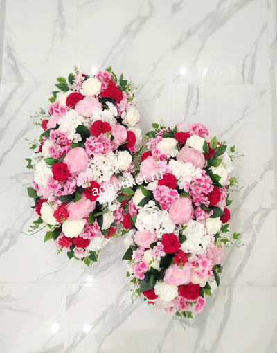 Композиция из искусственных цветов Монте-Карло № ОС018