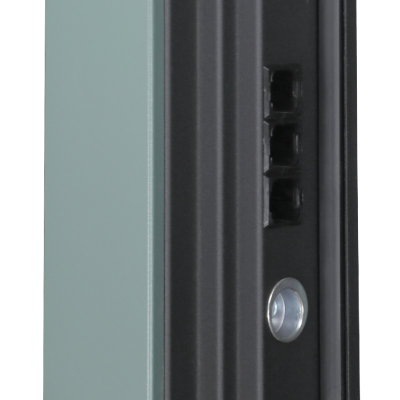 Стальная дверь   Зетта с зеркалом. Заказная модель.