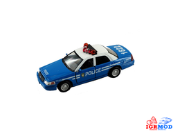 Ford Crown Victoria Police синяя (12шт в коробке) арт.KT5342AD