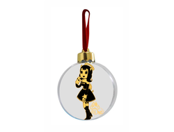 Шар елочный Бенди и Чернильная машина №10