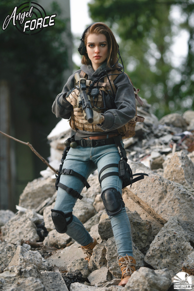 Боевая подруга Мия - Коллекционная ФИГУРКА 1/3 scale Angel Force MIA (GJKD0001) - Infinity Studio