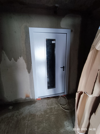 Дверь противопожарная ДПО-01/60 (EI 60) - остекленная 2100*900 - 1,2 мм