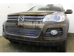 Защита радиатора Zotye T600 2016- black низ