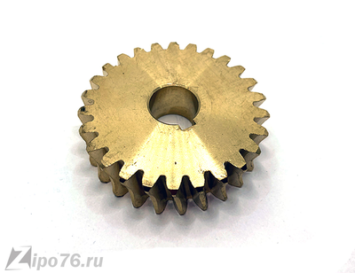 Шестерня редуктора снегоуборщика 26 зуб. d 19 мм/72 мм.