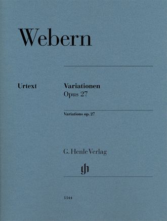 Webern, Anton Variations op. 27