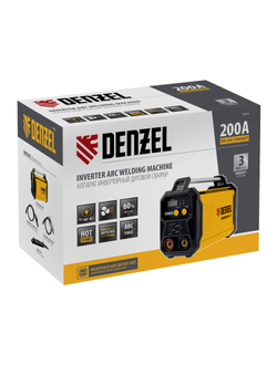 Аппарат инвертор. дуговой сварки DM-200 Standart, 200 А, ПВ 60% Denzel