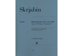 Scriabin Piano Sonata №2 gis-moll op.19 (Sonate-Fantaisie)