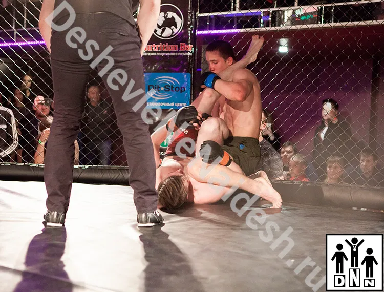 Октагон. турнир Grad-5. Бои без правил Восьмиугольник 40