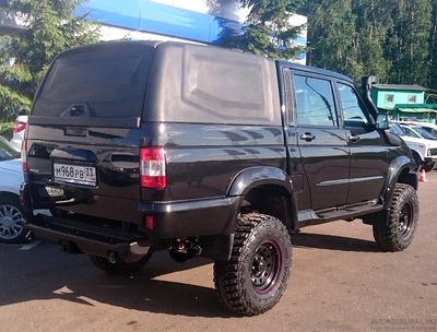 Кунг АВС-Cargo для UAZ Pickup 1-дверный