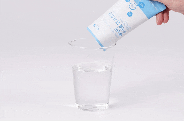 Стакан с протеиновым порошком Атоми