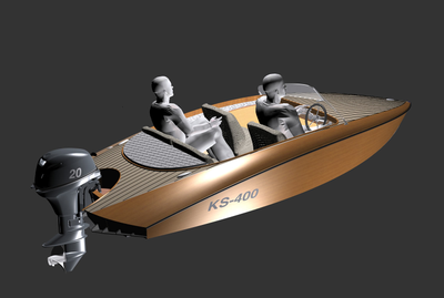 Моторная лодка KS-400