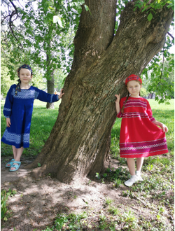 Платье ткачество "Капелька"