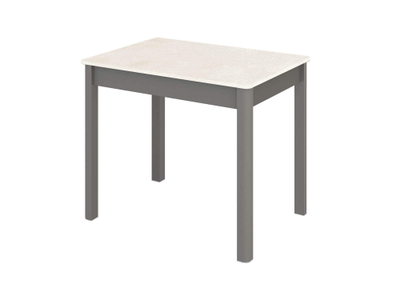 Обеденный стол Орфей 44 Бетон крем-Оникс