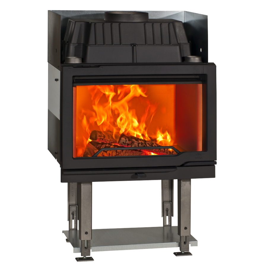 Большая каминная топка Jotul i570 подходит для классического камина с порталом