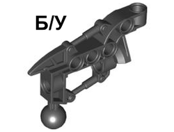 ! Б/У - Bionicle Toa Hordika Arm Upper Section with Ball Joint, Black (50922 / 4295007 / 4525183) - Б/У