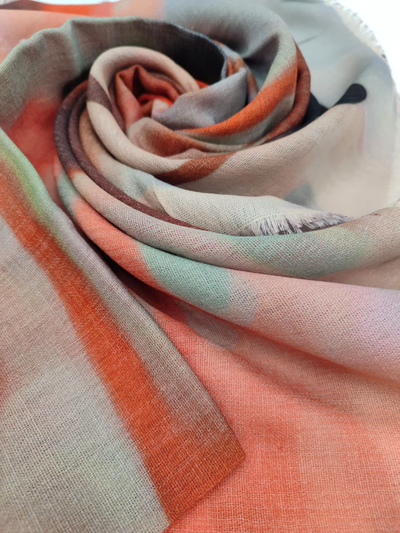 Павловопосадский палантин 10170-4