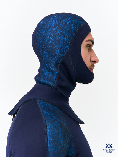 Шлем неопрен 3мм Sargan Sport 1022/BL р. M