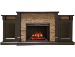 Электрокамин Моника Премиум M4 с очагом Sparta 25.5 LED