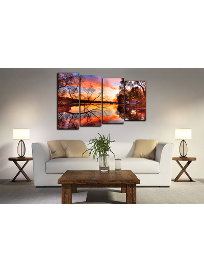 Модульная картина "Идеальный вечер"