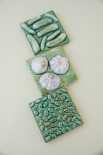 Изразцовая плитка "Дивный урожай"