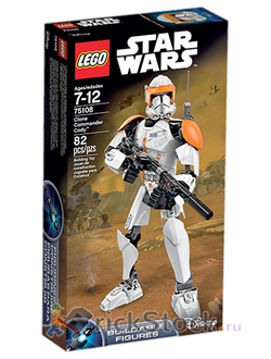 # 75108 Сборная Фигура «Клон–Коммандер Коди» / “Clone Commander Cody” Buildable Action Figure