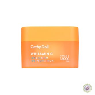 Осветляющий крем для лица с витамином С 50 мл. CATHY DOLL WHITAMIN C DAY CREAM 50ML