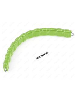 Горная стропа на руль снегохода (стальной трос, без хомутов) Полиуретан 33-00-8001 (PU54/M72/зеленый)