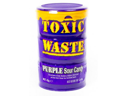 гипер кислые конфеты Toxic Waste Tub Purple 42 g (США)
