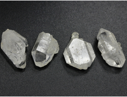 Кварц "Хёркимерский алмаз", сросток кристаллов в ассортименте, США (15-20 мм, 1,3-1,5 г) №28128