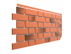Фасадная панель Флемиш, красный жженый
