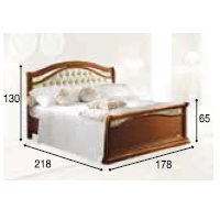 Кровать "capitonne" с изножьем 160x200 см
