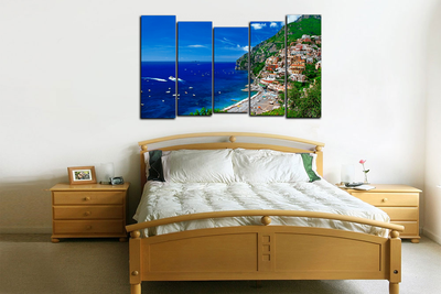 Модульная картина "Райский курорт"