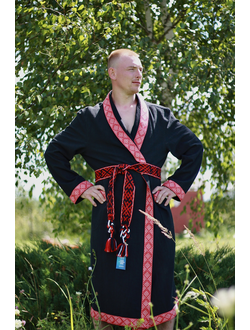 Халат для бани из крапивы