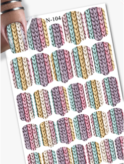 Пленка для маникюра Осень/Зима N-104