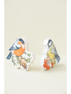 Комплект ёлочных игрушек "Птички"