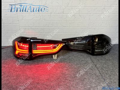 Задние фонари Mitsubishi Pajero Sport 08-16 черные