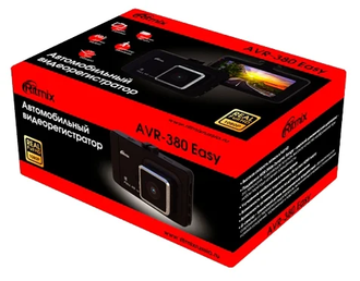 Видеорегистратор RITMIX AVR-380 EASY (черный)