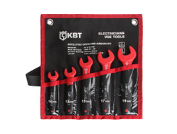 Набор диэлектрических однорожковых ключей НИИ-06 серия ПРОФИ для работ под напряжением до 1000 В, стандарт VDE