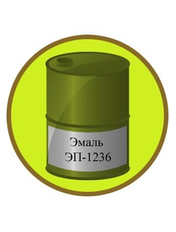 Эмаль ЭП-1236  Масло-бензо-стойкая  (Побережье,Резервуары) по алюминию.