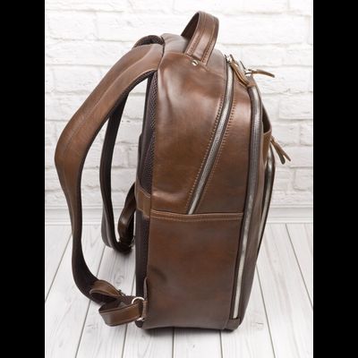 Кожаный рюкзак Montemoro Premium brown (арт. 3044-53)