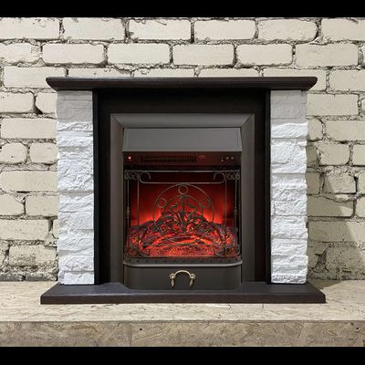 Электрокамин Кимберли BL M2 с очагом Majestic