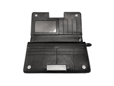 Клатч с металлическими вставками + линзы (black center)