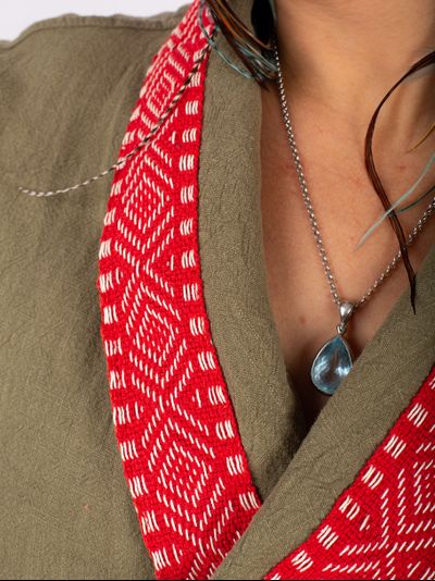 Халат для бани из крапивы "Легкий Пар"