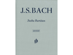 Bach, J. S, 6 Partiten BWV 825-830 für Klavier (gebunden)