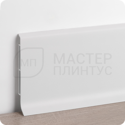 Плинтус VILO Linela 401 Белый с мягким краем - стильное решение для вашего интерьера