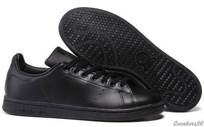 Adidas Stan Smith черные Женские (36-40)