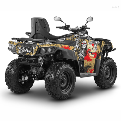 Наклейки на квадроцикл Aodes Pathcross 1000 mud pro - 2021 2022 2023 2024 №4271-1