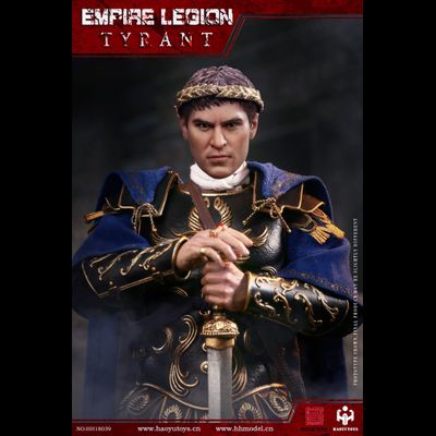 Император Коммод (Хоакин Феникс, "Гладиатор") - КОЛЛЕКЦИОННАЯ ФИГУРКА 1/6 Imperial Legion Tyrant Black Gold Deluxe Edition (HH18039) - HHmodel x HaoYuTOYS