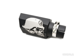 Насадка на глушитель ЧЕРЕП короткая