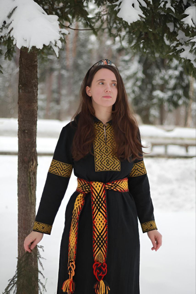 Платье славянское Велесиха